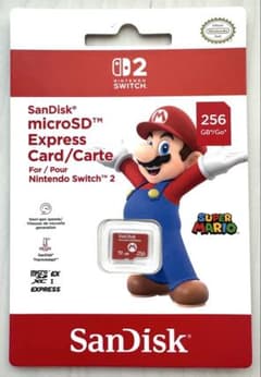 新品未開封 SanDisk microSD Express 256GBのサムネイル