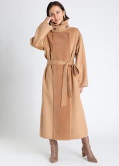 美品！CELFORD セルフォード ボアミックス ロングコート 36 - メルカリ