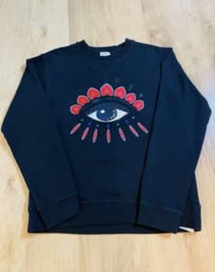 KENZOビッグアイ刺繍 スウェットトレーナー Lサイズのサムネイル