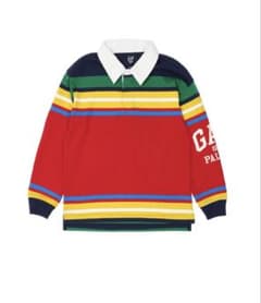 【GAP×PALACE】 LS ボーダー ポロシャツ GAP×PALACE】 LS ボーダー ポロシャツ - メルカリ