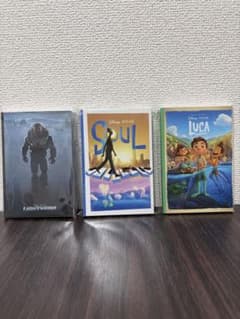 픽사 해피 복권 엽서 3종+ 키홀더 2종 디즈니