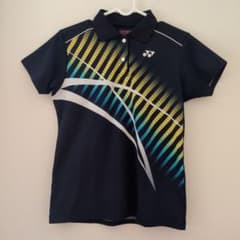 YONEX ゲームシャツ ネイビー レディースMサイズのサムネイル