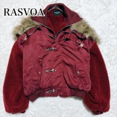 希少 RASVOA y2k 00 N-2B 異素材 ボア ファイヤーマン ファー - メルカリ
