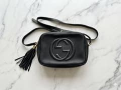 か*ほ様 GUCCI ショルダーバッグ ブラック タッセル付のサムネイル