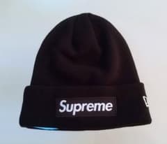 Supreme × New Era Box Logo Beanie FW24のサムネイル