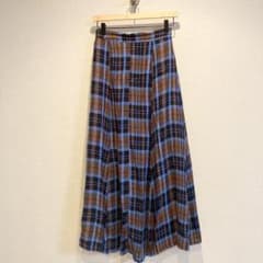 【美品】CEPO♡チェックフレアマキシ丈スカートのサムネイル