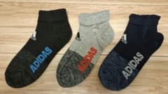 新品　adidas キッズ 靴下 3足セット 23-25cmのサムネイル