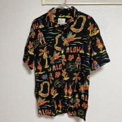 2月29日までで掲載終了！アメリカンイーグル　アロハシャツのサムネイル