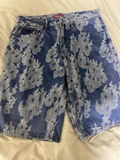 supreme ハーフパンツ　デニム　Washed Indigoのサムネイル