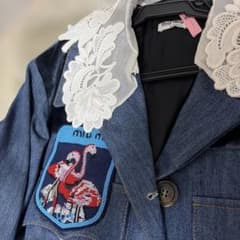 miumiu デニムジャケット　38size