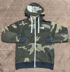 THE NORTH FACE カモフラージュ S ジップパーカー 迷彩のサムネイル