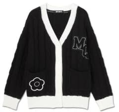 【新品】【完売品】レア MARY QUANT デイジー刺繍 ニットカーディガンのサムネイル