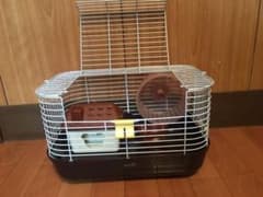 ジェックス ハビんぐ 大きな扉のショコラハウス ハムスター用ケージのサムネイル