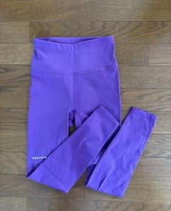 ★美品★ゼクシィミックス★パープル ハイウエストレギンスMサイズのサムネイル