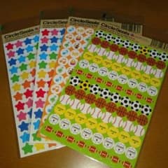 【"えな"さん専用】サークルシールのサムネイル
