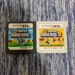 DSソフトスーパーマリオブラザーズ　3DSソフトスーパーマリオブラザーズ2セットのサムネイル