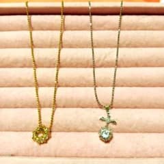 断捨離 キューブ＆リングネックレス - メルカリ