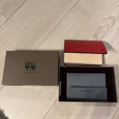 新品 ココマイスタースイスレッド ブライドル 名刺入れ - メルカリ