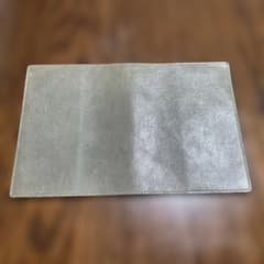 レザー手帳カバー　本革　緑色のサムネイル
