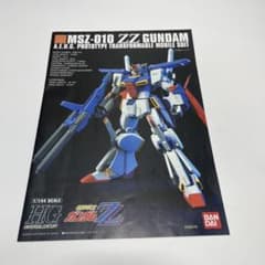 機動戦士ZZガンダム ジャンク ガンプラ HG 説明書のみ ダブルゼータ