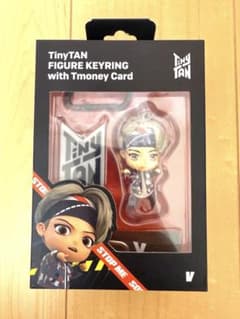 TinyTAN FIGURE KEYRING with TmoneyCard V