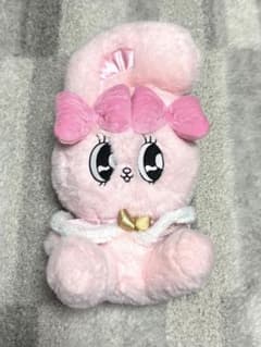 エスターバニー ウィンターケープBIGぬいぐるみ　ピンク