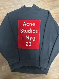 Acne Studios  BETA FLOCK 名作ロゴスウェット レッドのサムネイル