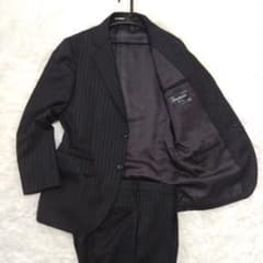 近年 ジェイプレス×CUBABEACH スーツ ストライプ グレー L相当 春夏