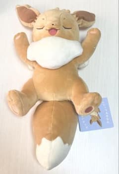 잘자 이브이 쫄깃한 인형 포켓몬 슬립 태그 첨부