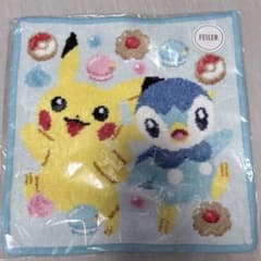 フェイラー ポケモン ハンカチ ピカチュウ　イーブイ　ポッチャマ　コダックセット フェイラー ポケモン ハンカチ ピカチュウ イーブイ ポッチャマ