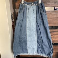 マーキーズ　デニム　ロング　スカート　150のサムネイル