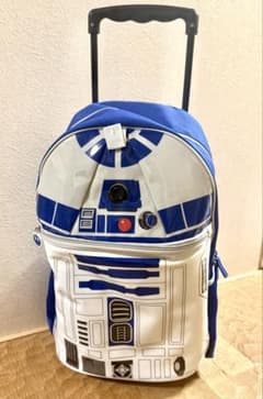 美品】レア スターウォーズ R2-D2 キャリー付きリュック 日本未展開 