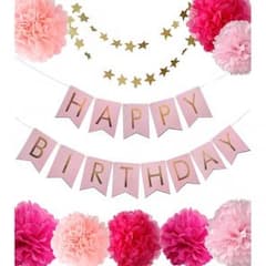 誕生日のお祝いセット★飾りつけのサムネイル