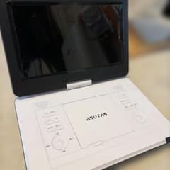 使用回数5回ほど　ASUTAS ポータブルdvdプレーヤー 使用回数5回ほど ASUTAS ポータブルdvdプレーヤー - メルカリ