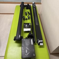 THULE ゴルフ(8)VIII 5ドア用 台座&ウィングバーセット。のサムネイル
