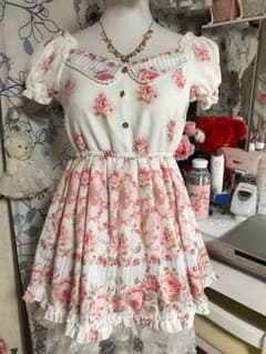 リズリサ チュニック マーメイド柄 白のサムネイル
