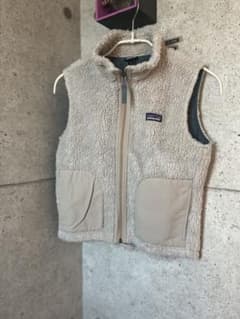 Patagonia ベストS 130cm~ ベージュのサムネイル