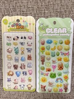 ぷくぷくキャンディシール 2種セットのサムネイル