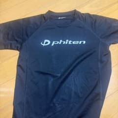 K*K様 phiten バレーボール ウェア Tシャツ ブラックのサムネイル