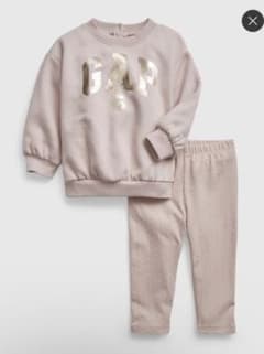 baby gap ディズニーメタリックミニーマウススウェットセットのサムネイル