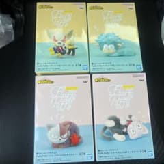 내 영웅 아카데미아 Fluffy Puffy 피규어 4 상자 세트