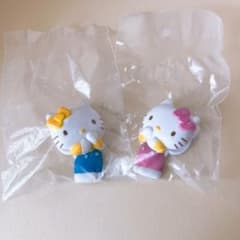 サンリオキャラクターズ クリップ ハローキティ＆ミミィ　はさむんです　ガチャのサムネイル