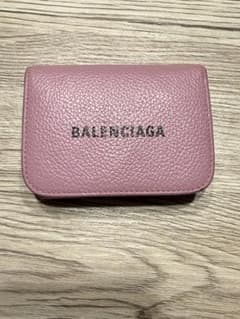 M*丸様 BALENCIAGA 三つ折り財布 ピンクのサムネイル