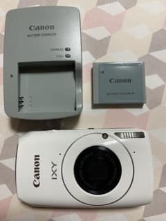 Canon IXY 30S ホワイト 純正バッテリー・充電器付き デジタルカメラ