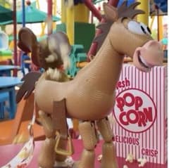 アメリカディズニー トイストーリー ブルズアイ ポップコーンバケット