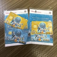 東京ディズニーシー 25周年記念カード JCB オリジナルステッカー 2枚×2袋