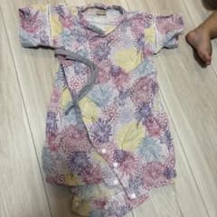 petit main ベビー 甚平 ロンパース 花火柄　80サイズのサムネイル