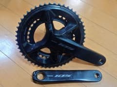 Shimano 105 FC-R7100 クランクアーム 50-34 170mm - メルカリ