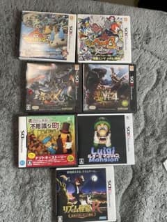 ニンテンドー3DS ゲームソフトセット 7本 即購入不可コメントして
