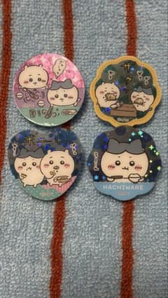 치이카와 하치와레 클립 4개 세트